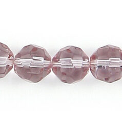 6mm transparent faceted round (hole size 1.2mm), ALEXANDRITE