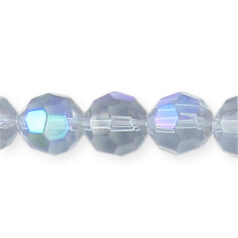 8mm Faceted Round (hole size:1.2mm), Alexandrite AB