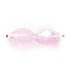 7x4mm Faceted Oval (hole size:0.7mm), Rosaline AB