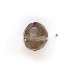 8x10mm Rondelle - Black Diamond