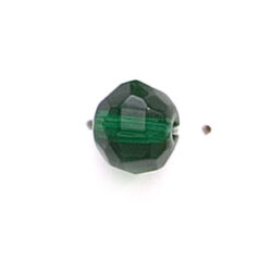 8x10mm Rondelle - Emerald