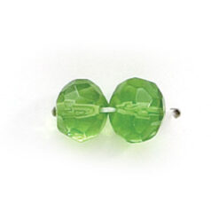 6x8mm Rondelle - Peridot