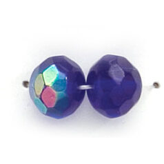 8x10mm Rondelle - Cobalt Blue AB