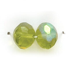 8x10mm Rondelle - Chartreuse AB