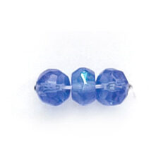 4x6mm Rondelle - Sapphire AB