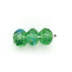 4x6mm Rondelle - Peridot AB