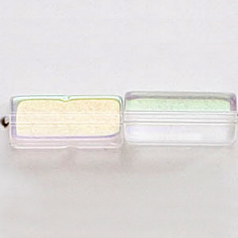 12x6x6mm Rectangle - Crystal AB