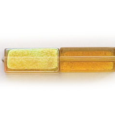 12x6x6mm Rectangle -  Light Topaz AB