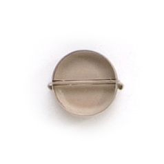 10mm Flat Disc(Thickness:3.5mm/Holesize:1.4mm) - Black Diamond