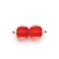 6mm Flat Disc(Thickness:3mm/Holesize:1.4mm) - Light Siam