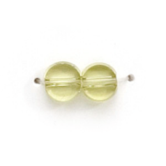 6mm Flat Disc(Thickness:3mm/Holesize:1.4mm) -Olive