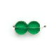 6mm Flat Disc(Thickness:3mm/Holesize:1.4mm) - Emerald