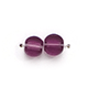6mm Flat Disc(Thickness:3mm/Holesize:1.4mm) -Dark Amethyst