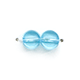 6mm Flat Disc(Thickness:3mm/Holesize:1.4mm) -Aqua