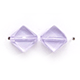8x8mm Flat Diamond (thickness:2.8mm/ holesize:1.2mm) - Alexandrite