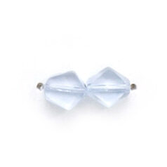 6x6mm Flat Diamond (thickness:2.25mm/holesize:0.9mm) - Light Sapphire