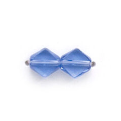6x6mm Flat Diamond (thickness:2.25mm/holesize:0.9mm) - Sapphire