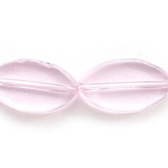 13x8mm Flat Oval(thickness:3mm/ hole size: 1.2mm) - Rosaline