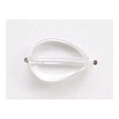 12x9mm Flat Drop(thickness:3mm/ hole size:1.9mm) - Crystal
