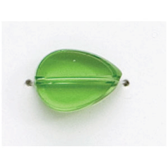 12x9x4mm Flat Drop - Peridot