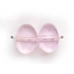 7x10mm Flat Oval (thickness:3mm/hole size:1.2mm) - Rosaline