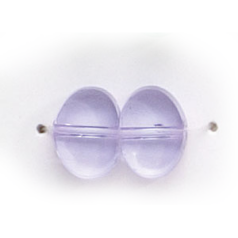 7x10mm Flat Oval (thickness:3mm/hole size:1.2mm) - Alexandrite