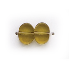 6x8 Flat Oval (thickness:2.75mm/hole size:1.5mm) - Olive