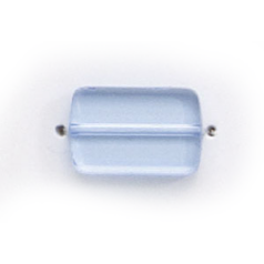 12x8x4mm Flat Rectangle - Light Sapphire