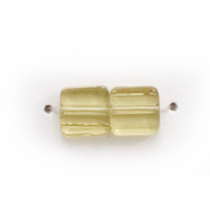 6x6mm Flat Square(Thickness:2.5mm/Holesize:1.3mm) - Olive