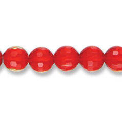 Genuine Helenski Crystal 10mm Glimmer Rounds - LIGHT SIAM