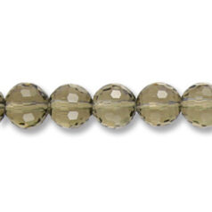 Genuine Helenski Crystal 10mm Glimmer Rounds - BLACK DIAMOND