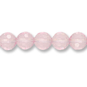 Genuine Helenski Crystal 10mm Glimmer Rounds - ROSALINE
