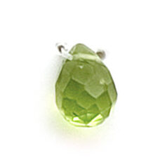 Genuine Helenski Crystal  6x8mm Drop - CHARTREUSE