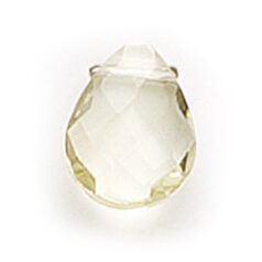 Genuine Helenski Crystal  9x12mm Flat Briolette -  JONQUIL