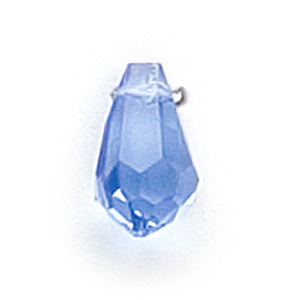 Genuine Helenski Crystal  6x12mm Drop - LIGHT SAPPHIRE