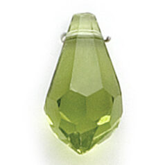 Genuine Helenski Crystal  9x17mm Drop - CHARTREUSE