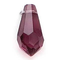 Genuine Helenski Crystal  9x17mm Drop -  LIGHT AMETHYST