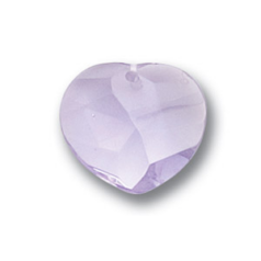 18x6mm Wave Heart Pendant - Alexandrite