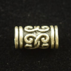 Beads - Pewter Hand Painted with Crystal. LEAD FREE.