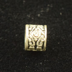 Beads - Pewter Hand Painted with Crystal. LEAD FREE.
