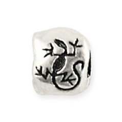 Beads - Pewter Lizard. LEAD FREE.
